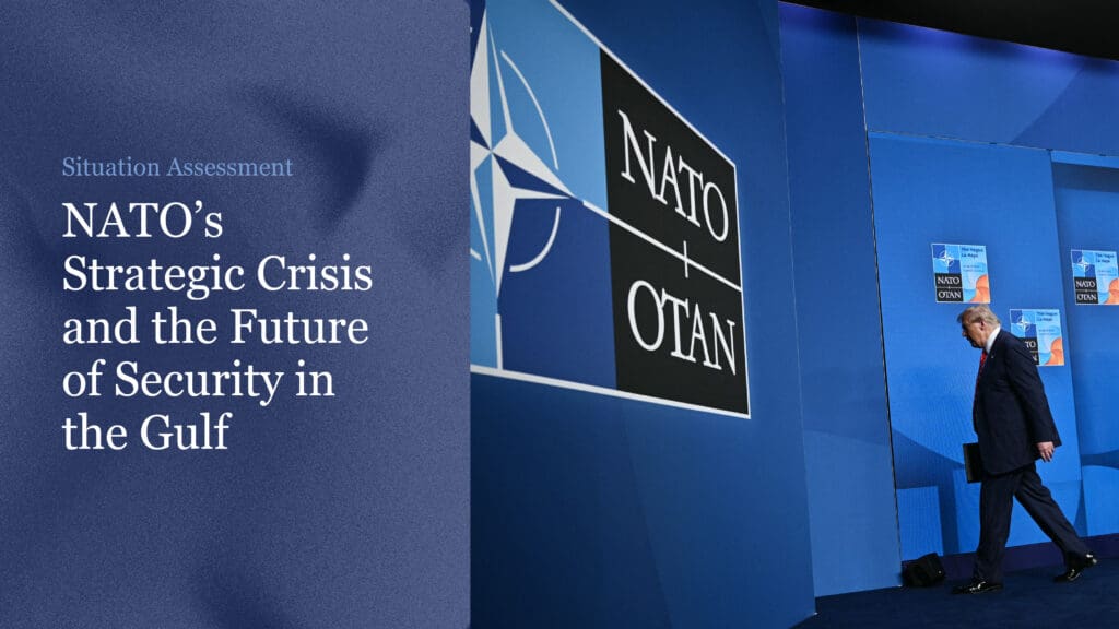NATO’s Strategic Crisis and the Future of Security in the Gulf - Middle ...